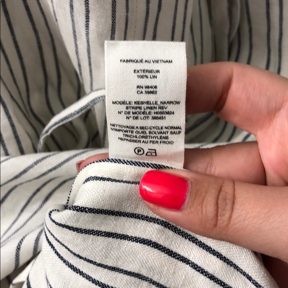 Theory dress Keshelle Back Lace-up Strip Dress - Picture 11 of 13